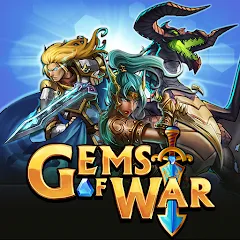 Взлом Gems of War - Match 3 RPG (Гемс оф Вар)  [МОД Menu] - последняя версия apk на Андроид