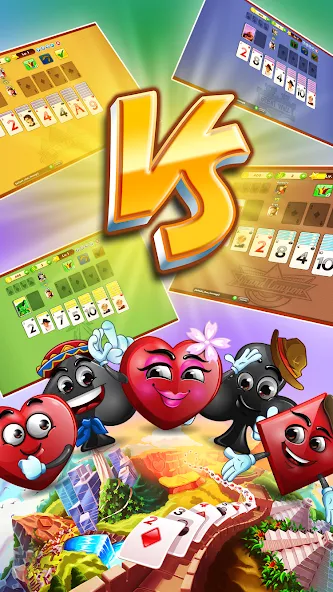 Solitaire Journey (Солитер Джорни)  [МОД Unlimited Money] Screenshot 1