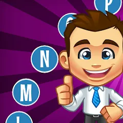 Взломанная Alphabet Game (Пасапалабра)  [МОД Mega Pack] - полная версия apk на Андроид