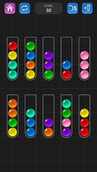 Ball Sort Puzzle - Color Game  [МОД Много монет] Screenshot 4