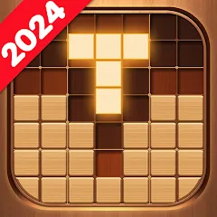 Взломанная Wood Block 99 - Sudoku Puzzle (Вуд Блок 99)  [МОД Unlocked] - полная версия apk на Андроид