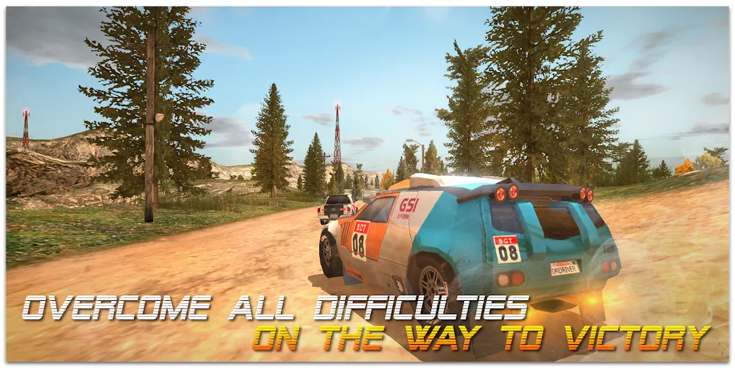 Xtreme Rally Driver HD (Экстримальный Ралли Пилот )  [МОД Много монет] Screenshot 3