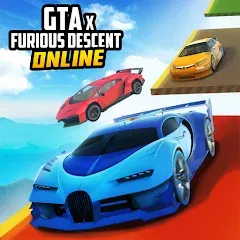Скачать взломанную GTAx Furious Descent (х Яростное Снижение)  [МОД Unlocked] - стабильная версия apk на Андроид