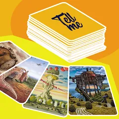 Скачать взломанную Tell me (Analogue of Dixit) (Телл ми)  [МОД Все открыто] - последняя версия apk на Андроид