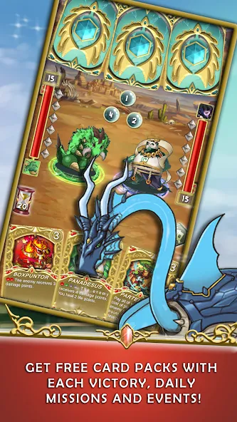 Crystal Soul - TCG Card Battle  [МОД Unlimited Money] Screenshot 5