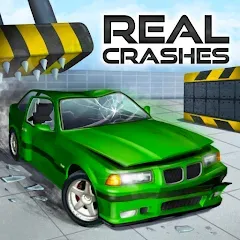 Скачать взломанную Car Crashing Simulator (Кар Крэшинг Симулятор)  [МОД Mega Pack] - последняя версия apk на Андроид