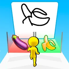 Скачать взломанную Guess The Drawing (Гес Дэ Дроинг)  [МОД Menu] - полная версия apk на Андроид