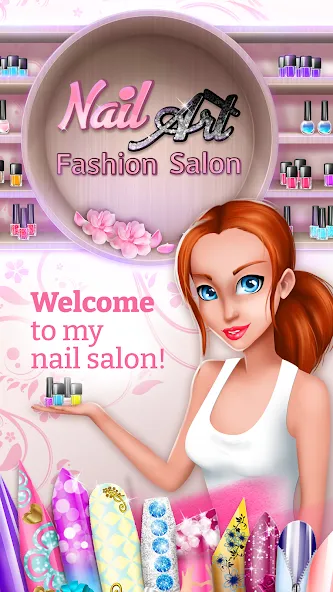 Nail Art Fashion Salon Game  [МОД Много денег] Screenshot 2