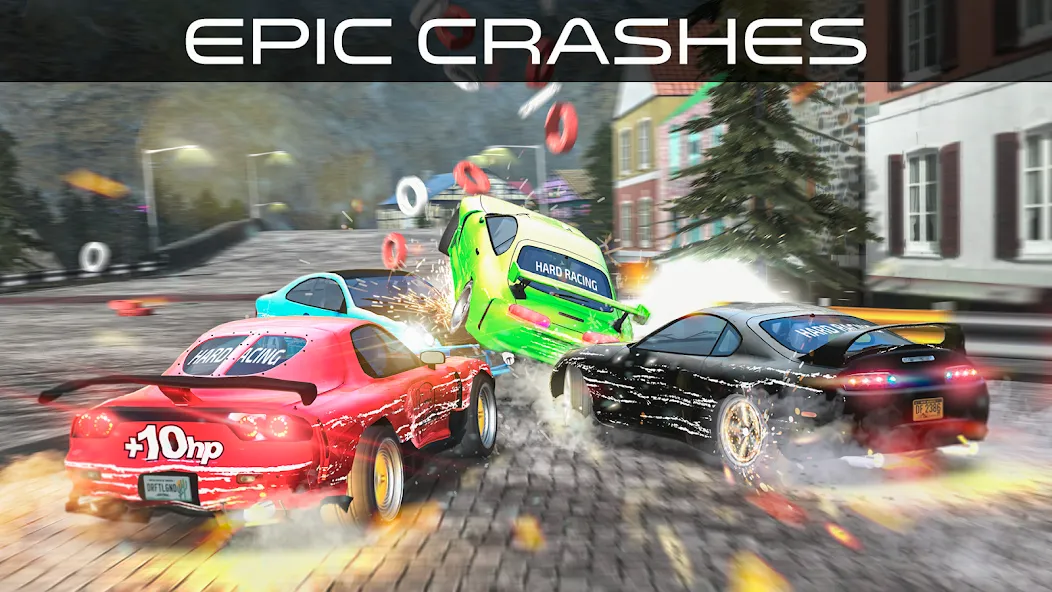 Hard Racing - Real Drag Racing (Хард Рейсинг)  [МОД Все открыто] Screenshot 3