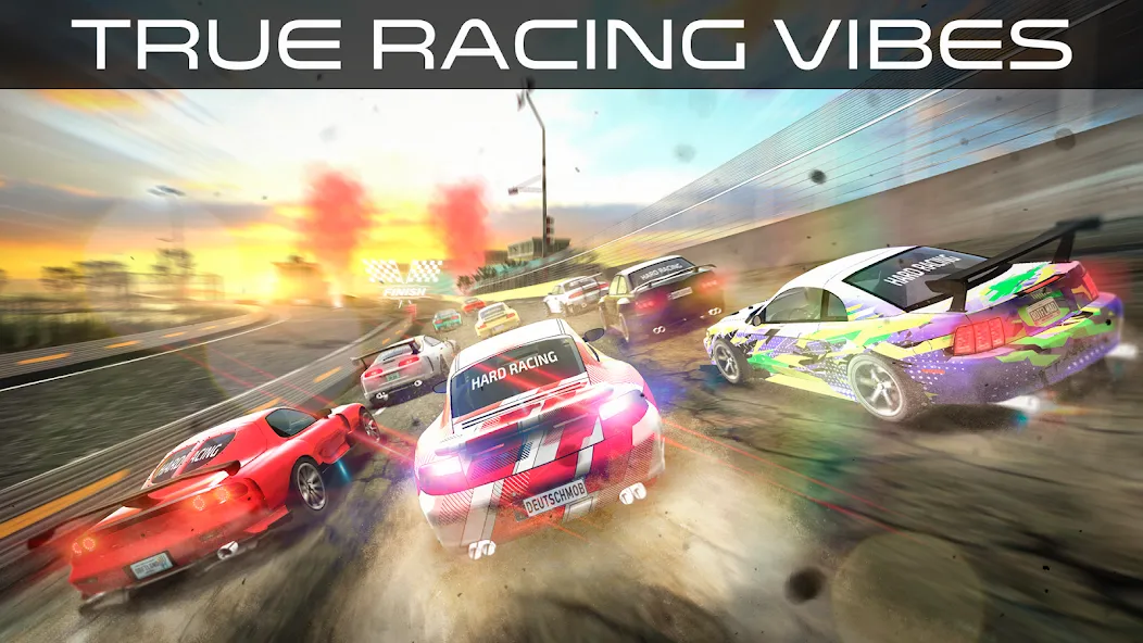 Hard Racing - Real Drag Racing (Хард Рейсинг)  [МОД Все открыто] Screenshot 5