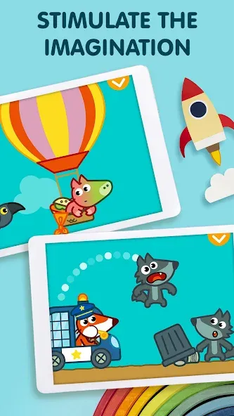 Pango Kids: Fun Learning Games  [МОД Много монет] Screenshot 4