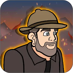 Скачать взломанную Volcano Escape (Вулканическое бегство)  [МОД Много денег] - последняя версия apk на Андроид