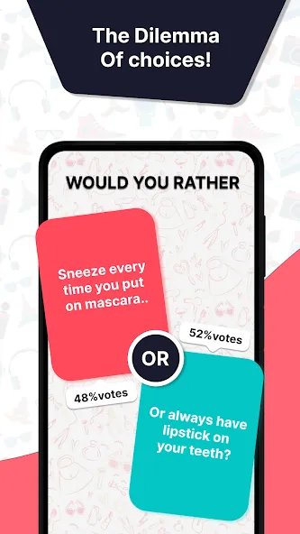 Would u Rather? Party Game  [МОД Бесконечные монеты] Screenshot 2