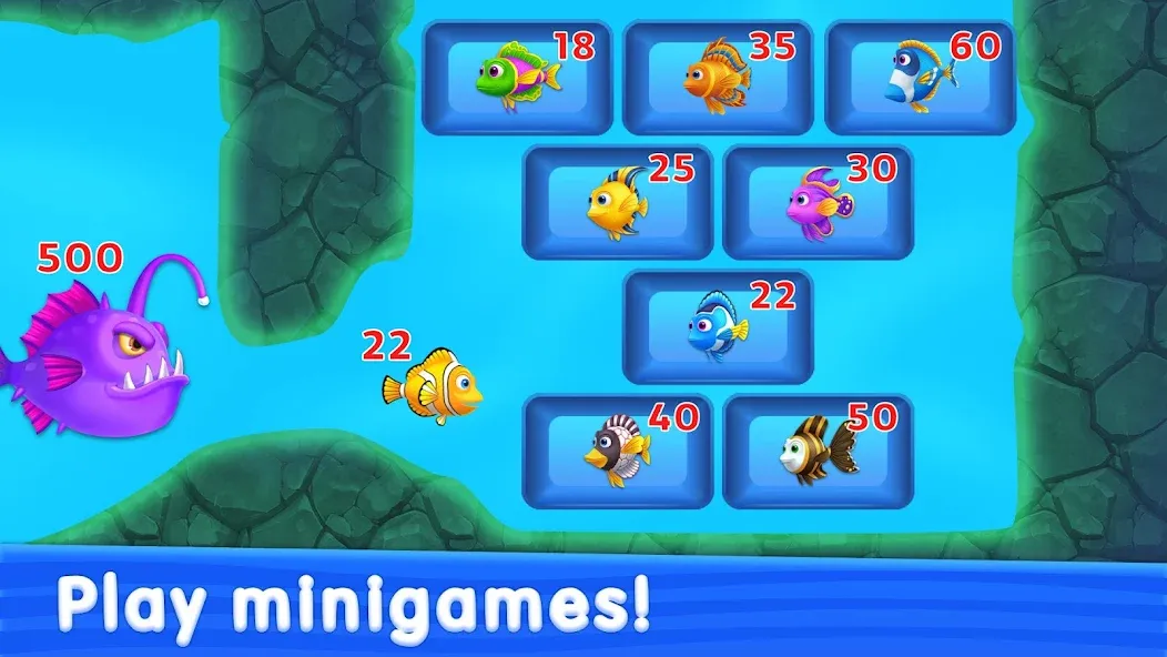 Solitaire TriPeaks: Aquarium (Солитер ТриПикс)  [МОД Unlimited Money] Screenshot 2