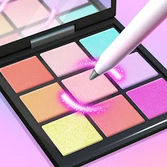 Скачать взлом Makeup Kit - Color Mixing  [МОД Бесконечные деньги] - стабильная версия apk на Андроид