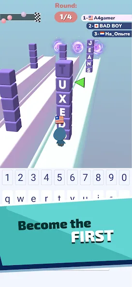 A4 Typer - Play and increase y  [МОД Все открыто] Screenshot 3