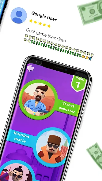 Money cash clicker  [МОД Все открыто] Screenshot 3