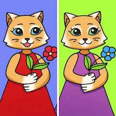 Скачать взлом Find Differences: Cute Cats  [МОД Все открыто] - последняя версия apk на Андроид