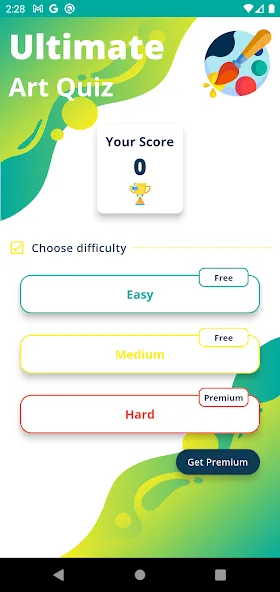 Ultimate Art Quiz (Ультимативная Викторина по искусству)  [МОД Много монет] Screenshot 2