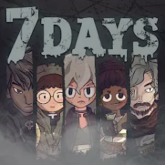 Взломанная 7Days! : Mystery Visual Novel  [МОД Unlimited Money] - последняя версия apk на Андроид