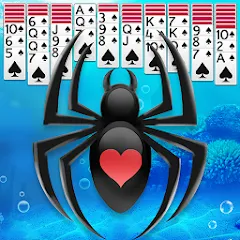 Взлом Spider Solitaire  [МОД Все открыто] - стабильная версия apk на Андроид