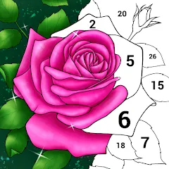 Взлом Casual Color - Color by Number  [МОД Unlocked] - полная версия apk на Андроид