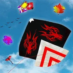 Скачать взломанную Kite Game: Kite Flying Game 3D  [МОД Unlimited Money] - стабильная версия apk на Андроид