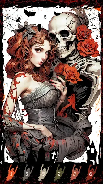 Death Park Coloring Games (Дэт Парк игры раскраски)  [МОД Unlocked] Screenshot 2