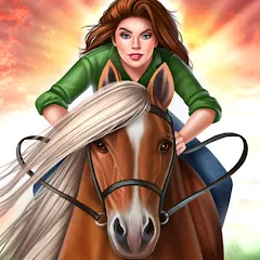 Взломанная My Horse Stories  [МОД Много денег] - полная версия apk на Андроид