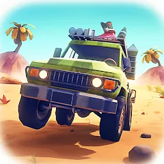 Скачать взломанную Zombie Offroad Safari (Зомби оффроуд сафари)  [МОД Много денег] - стабильная версия apk на Андроид