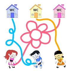 Скачать взломанную Toilet Rush Race: Draw Puzzle (Туалетная гонкаприпас)  [МОД Бесконечные деньги] - последняя версия apk на Андроид