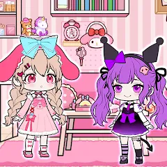 Взломанная YOYO Doll School life Dress up (ЙОЙО Лайф ворлд)  [МОД Menu] - стабильная версия apk на Андроид