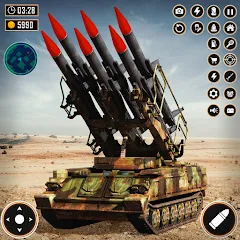 Скачать взлом Tank Battle Army Games 2023  [МОД Menu] - полная версия apk на Андроид