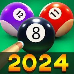 Взломанная 8 Ball Clash - Pool Billiards (балл пул)  [МОД Бесконечные монеты] - последняя версия apk на Андроид