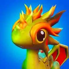 Скачать взломанную Dragon Fight - Merge Games  [МОД Меню] - стабильная версия apk на Андроид