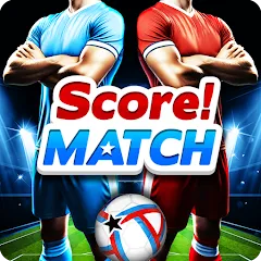Взлом Score! Match - PvP Soccer  [МОД Mega Pack] - последняя версия apk на Андроид