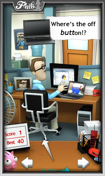 Office Jerk (Офисный задира)  [МОД Много монет] Screenshot 1