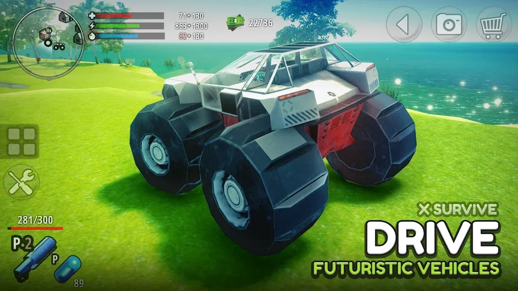 X Survive: Open World Sandbox (Икс Сурвайв)  [МОД Бесконечные деньги] Screenshot 3