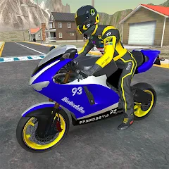 Скачать взлом Moto bike Driving: Mega Ramp  [МОД Много денег] - стабильная версия apk на Андроид