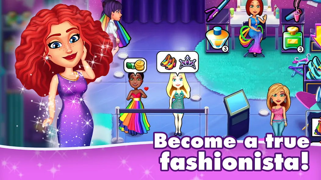 Fabulous 5: Fashion & Dress-up (Фэбюлс)  [МОД Unlimited Money] Screenshot 3