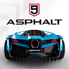 Взломанная Asphalt 9: Legends (Асфальт 9)  [МОД Mega Pack] - последняя версия apk на Андроид