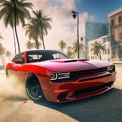 Взломанная Extreme Car Driving: Car Drift  [МОД Unlocked] - последняя версия apk на Андроид