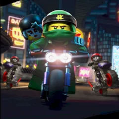 Скачать взломанную Go Ninja Moto Race (Го Ниндзя Мото Гонка)  [МОД Unlocked] - стабильная версия apk на Андроид