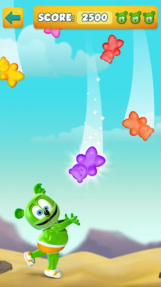 Talking Gummy Bear Kids Games  [МОД Бесконечные монеты] Screenshot 2