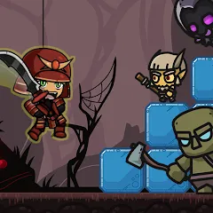 Скачать взлом samurai adventure (самурайские приключения)  [МОД Unlimited Money] - стабильная версия apk на Андроид