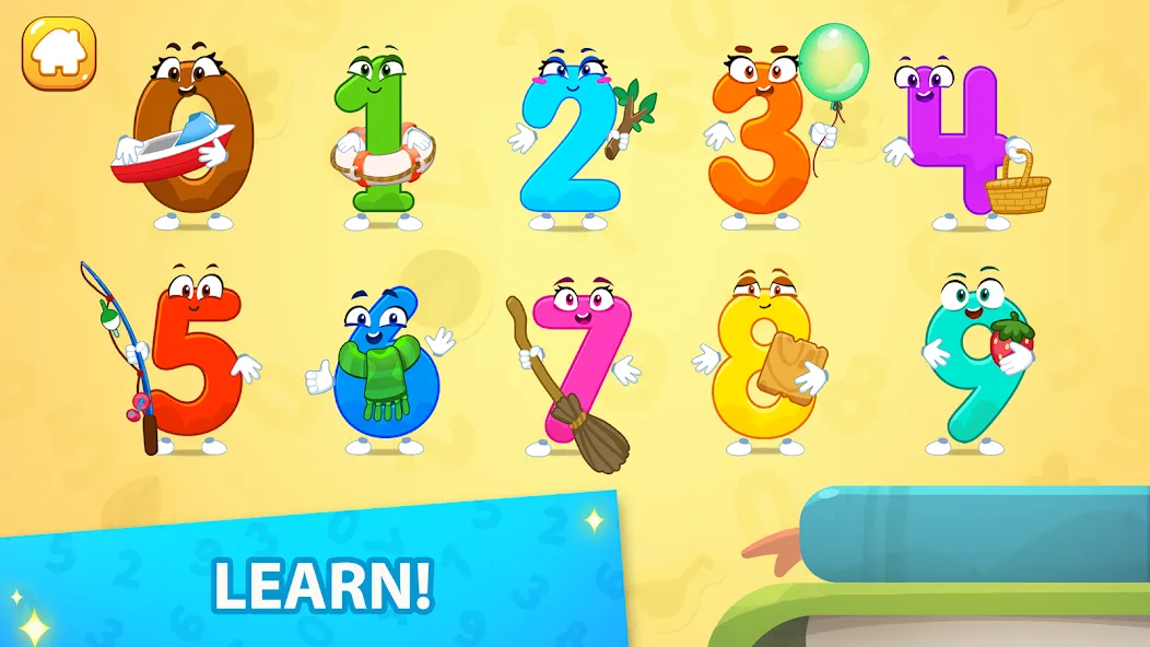 Numbers for kid Learn to count  [МОД Все открыто] Screenshot 2