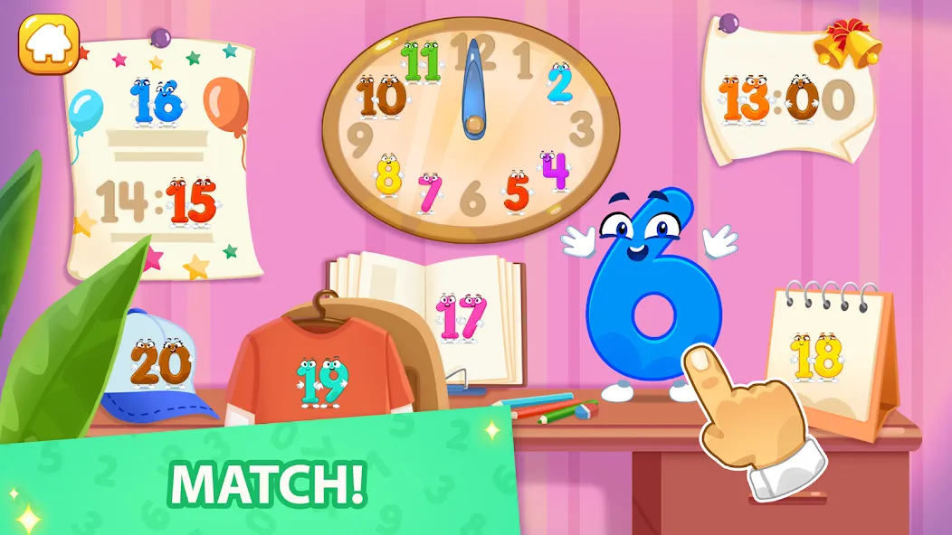Numbers for kid Learn to count  [МОД Все открыто] Screenshot 3