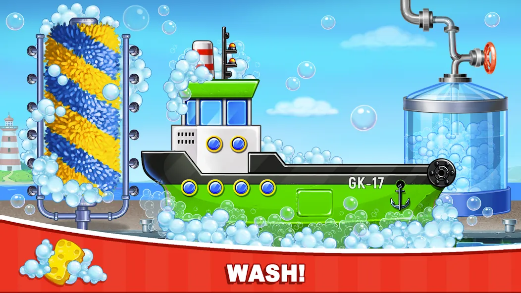 Car games Bulldozer for kids 5  [МОД Бесконечные монеты] Screenshot 3