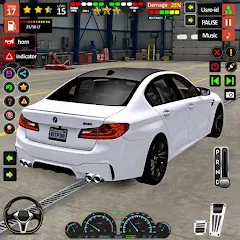 Взлом Car Driving Game - Car Game 3D (Кар Драивинг Геим)  [МОД Mega Pack] - полная версия apk на Андроид