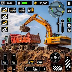 Взлом Snow Offroad Construction Game  [МОД Mega Pack] - полная версия apk на Андроид